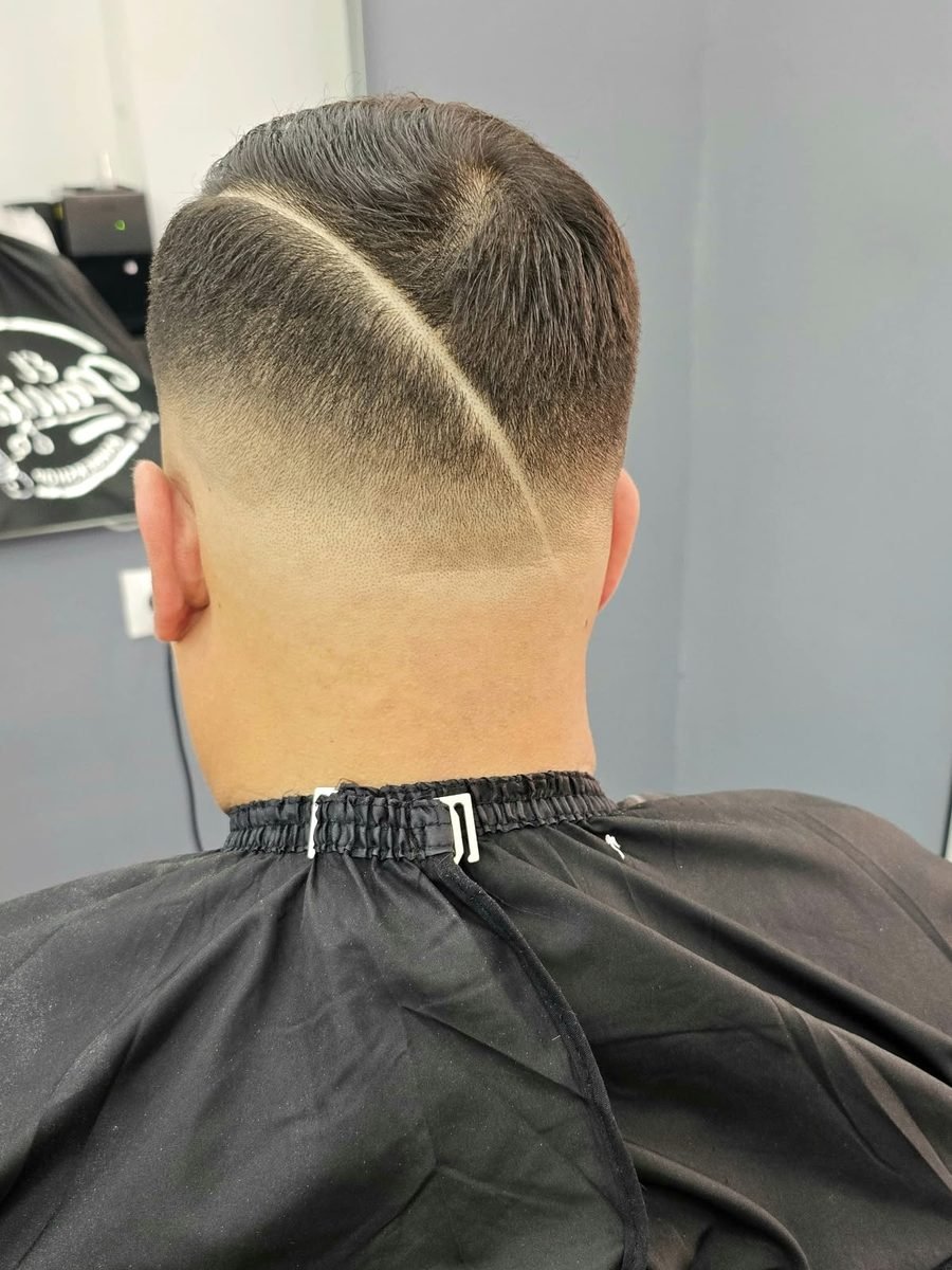 Degradado trabajado al detalle realizado en El Panita Barbershop